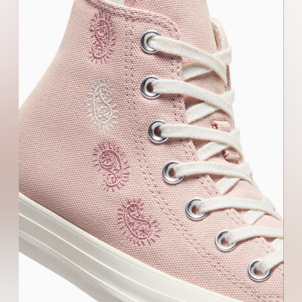 CONVERSE Chuck Taylor All Star Crafted Evolution in Pink Sage/Egret/NiteFlamingo